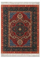 Muismat Perzisch tapijt, Kashan Silk