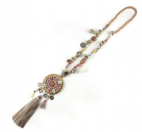 Lange boho ketting Fay