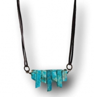 Ketting met natuursteen Silvia