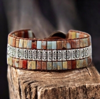 Armband met natuursteen Fabianne