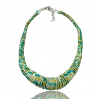 Groene houten ketting Maris