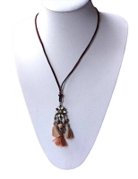 Boho ketting met kwastjes Romee