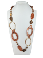 Lange unieke ketting Nerina