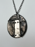Metalen heren ketting Milo
