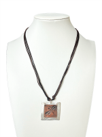 Metalen unieke ketting Lily