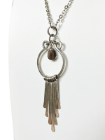 Zilverkleurige elegante ketting Marit