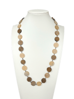 Lange ketting met kralen Samy