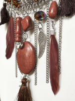 Unieke bohemian ketting Sylvia