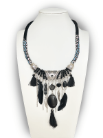 Unieke bohemian ketting Sylvia