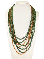 Multilayer ketting met kralen Ilse