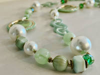 Statement schakelketting met natuurlook Liora