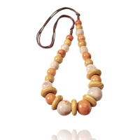 Keramische kralenketting Alix