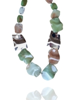 Opvallende organische ketting Sierra