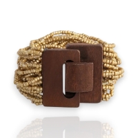 Brede kralenarmband Armon