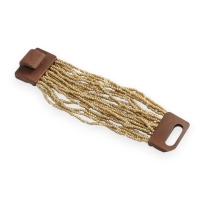 Brede kralenarmband Armon