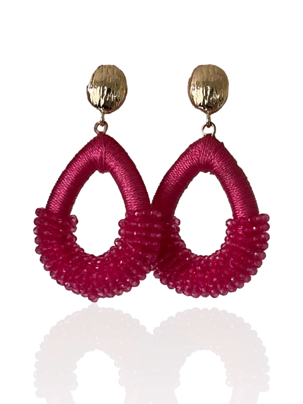 Druppelvormige statement oorbellen Nienke Druppelvormige statement oorbellen Nienke