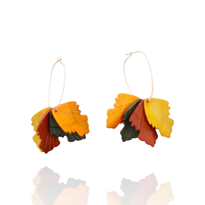 Hangoorbellen met herfstbladeren Emily Hangoorbellen met herfstbladeren Emily